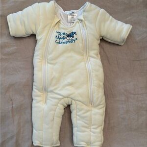 Baby Merlin's Magic Sleepsuit Cream / Small / 3-6 Months / 12-18 lbs
